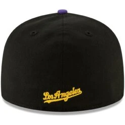 Men's LA New Era Black/Purple Crossover 59FIFTY Hat -NEW ERA Store purple la crossover 59fifty hat pi3359000 altimages ff 3359406 be147bdf7f9e1cbdbe83alt4 full
