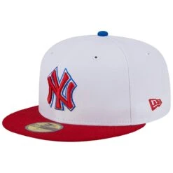 Men's New York Yankees New Era White/Red Undervisor 59FIFTY Fitted Hat -NEW ERA Store red new york yankees undervisor 59fifty fitted hat ss5 p 200016046pv 3u ajsfqfndnqdbda8h6jopv esuzkyqicymolgdrp0ed