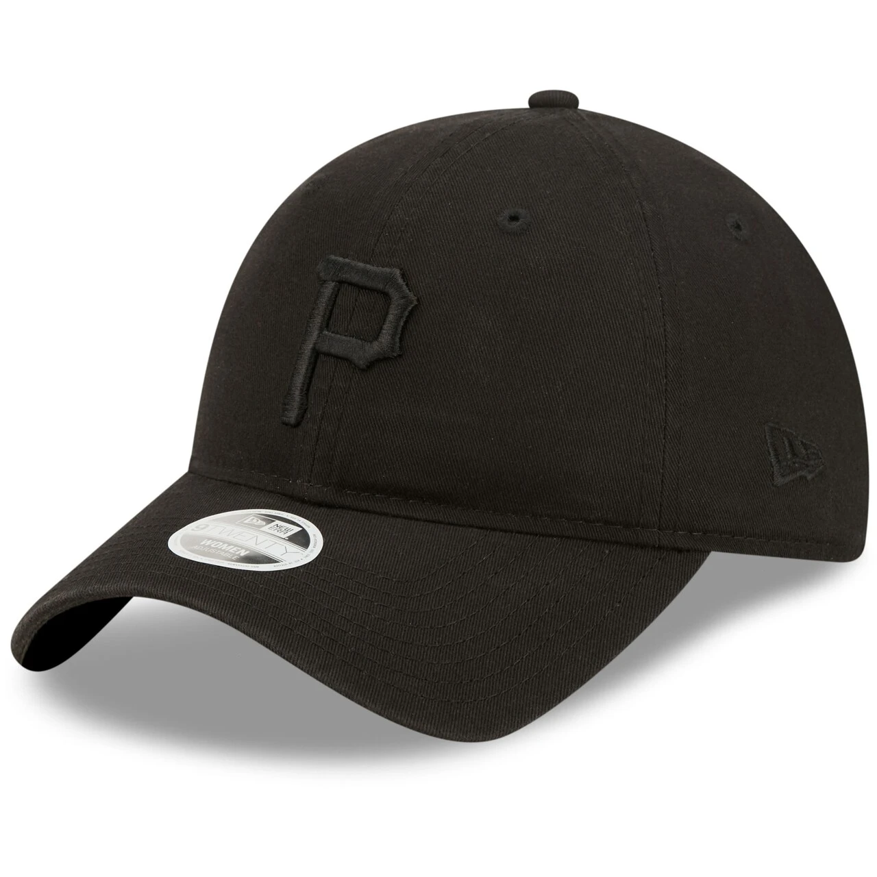 Women's Pittsburgh Pirates New Era Black On Black Core Classic II 9TWENTY Adjustable Hat 1 Women's Pittsburgh Pirates New Era Black On Black Core Classic II 9TWENTY Adjustable Hat
