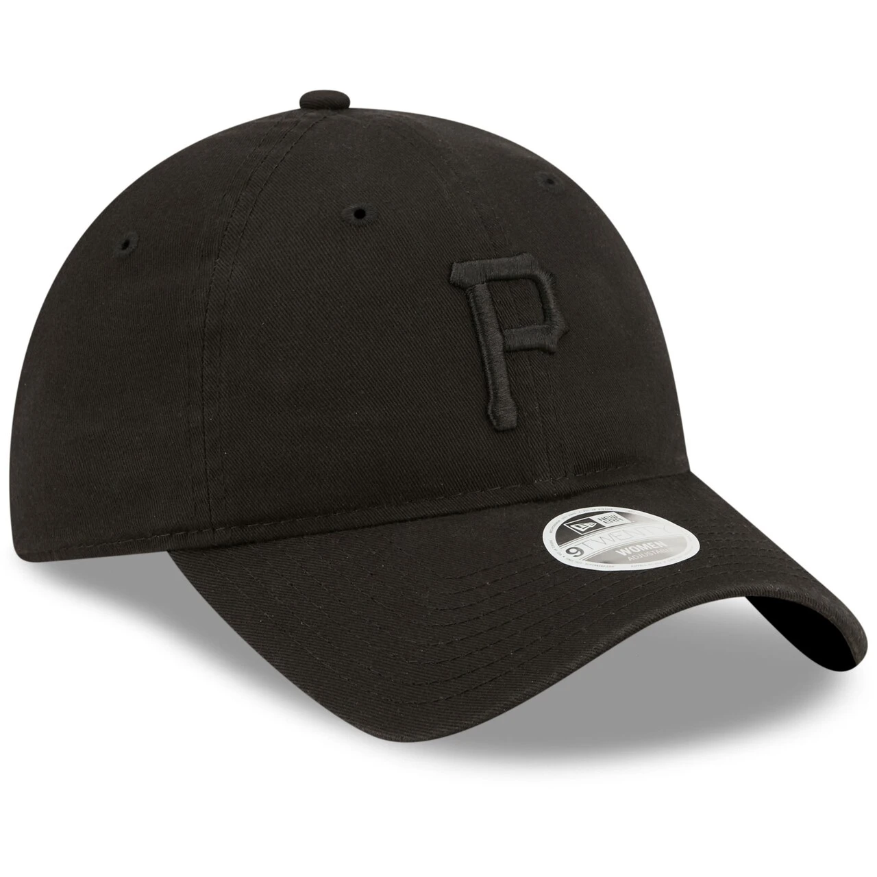 Women's Pittsburgh Pirates New Era Black On Black Core Classic II 9TWENTY Adjustable Hat 3 Women's Pittsburgh Pirates New Era Black On Black Core Classic II 9TWENTY Adjustable Hat - Image 3